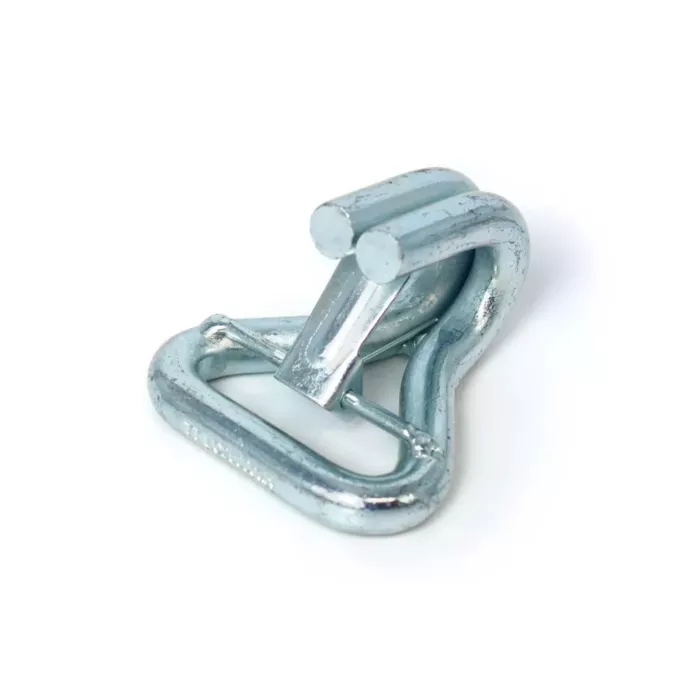 Double J-hook with safety latch - 50mm | Metaltis