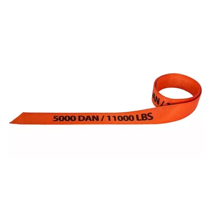 NTG Tension Belt Lashing Strap 1000/2000 Dan, 5 M, 50 Mm, 2-part Combi Anchor Rail