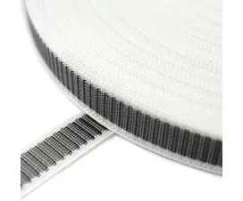 Roller Shutter Straps 22mm Roller shutter webbing strap - Grey/white ladder effect - (14mm)