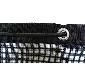 All Nets & Tarps Container net - Fine mesh - PES with PVC coating - Black - 3,5 x 8m All Nets & Tarps Container net - Fine mesh - PES with PVC coating - Black - 3,5 x 8m