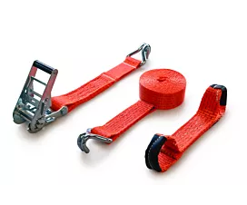 All Tie-Down Straps Car & Motor Car tie-down strap - 5T - 4.38m - 50mm – 3-part – Double J-hook - Vehicle transportation