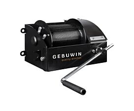 All Black Lifting Equipment Theater Manual Worm Gear Winch 300kg
