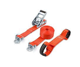 All Tie-Down Straps & Accessories 5T - 4.38m - 50mm – 3-part - Swivel hooks - Vehicle transportation