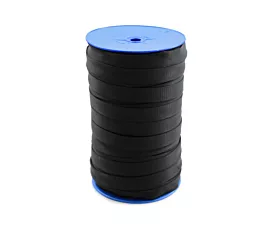 Black - 10 to 20mm Polyester webbing - 20mm - 800kg - Roll/Spool - Black