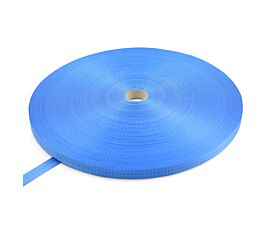 Polyester 25mm Polyester webbing 25mm - 2,250kg - 100m roll - With 1 stripe