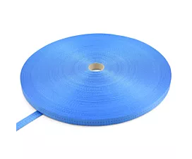 Polyester 25mm Polyester webbing - 25mm - 2,250kg - 100m roll - With 1 stripe Polyester 25mm Polyester webbing - 25mm - 2,250kg - 100m roll - With 1 stripe