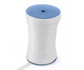 All Webbing Rolls - PP Polypropylene webbing - 300kg - 15mm - Spool - White All Webbing Rolls - PP Polypropylene webbing - 300kg - 15mm - Spool - White