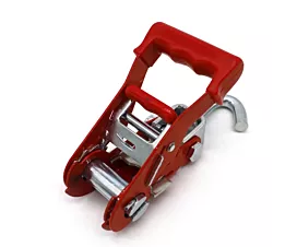 Ratchets 35mm Ratchet with swivel hook - 3,000kg - 35mm - Red