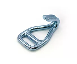 Lashing 32mm Tie-down hook 32mm - Galvanized - Welded Bar Double J-Hook Lashing 32mm Tie-down hook 32mm - Galvanized - Welded Bar Double J-Hook