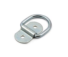 Anchor Points For Transportation Surface mount anchor point - 450kg - Silver zinc plated steel