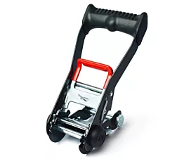 All Black Hardware Ratchet - Long handle + Side caps - 5000kg - 50mm - Premium