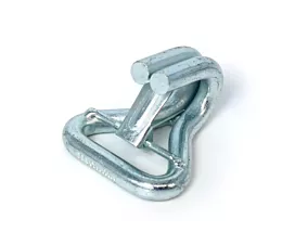 Lashing 50mm Double J-hook with safety latch - 50mm Lashing 50mm Double J-hook with safety latch - 50mm