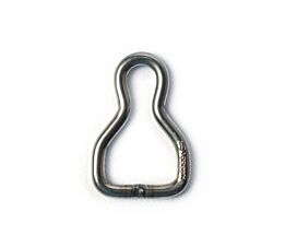 All Stainless Steel Hardware Waisted ring - Stainless steel - 25mm
