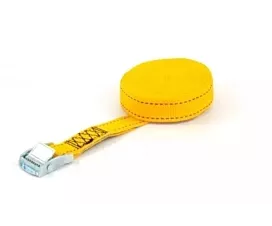 All Tie-Down Straps 25mm Tie-down - 250kg - 2m - 25mm - 1-piece - Clamp buckle - Yellow - PP - 20 pcs. - Stock clearance! All Tie-Down Straps 25mm Tie-down - 250kg - 2m - 25mm - 1-piece - Clamp buckle - Yellow - PP - 20 pcs. - Stock clearance!