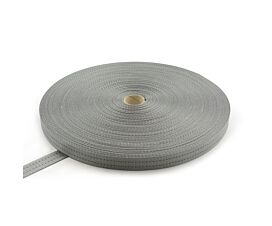 All Webbing Rolls - Polyester Polyester webbing 35mm - 3,000kg - 100m roll - Gray - 2 stripes