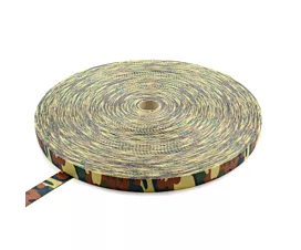 All Webbing Rolls - Polyester Polyester webbing - 35mm - 3,750kg - 100m roll - Camouflage