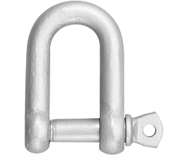D-Shackles D-Shackle screw pin - Not for lifting – Standard