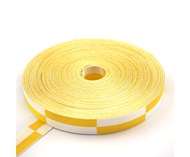All Cotton Webbing Checkered Karate belt (5m, 25m, 50m)