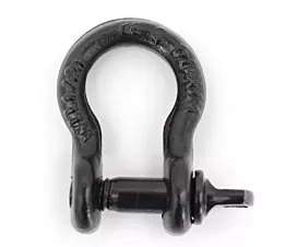 Bow Shackles Screw-in bow shackle - 500daN - Black Bow Shackles Screw-in bow shackle - 500daN - Black