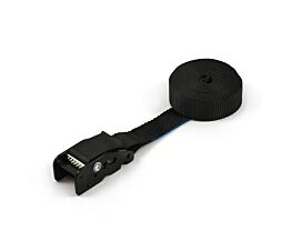 Custom Tie-Down Straps - 25mm 500kg - 25mm - 1-part - Cam buckle - Black + Custom label