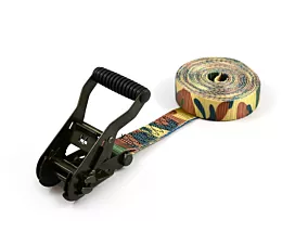 2.5T - Endless Tie-Down Strap - 2.5T - 35mm - 1-part - Ratchet - Camouflage + Custom label 2.5T - Endless Tie-Down Strap - 2.5T - 35mm - 1-part - Ratchet - Camouflage + Custom label