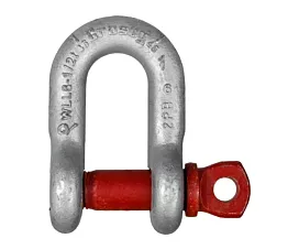 Shackles Crosby D-Shackle Screw pin - G-210 Shackles Crosby D-Shackle Screw pin - G-210