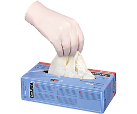 All Gloves Honeywell - Disposable gloves - Latex - White or blue - 50 pcs/box