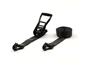Custom Tie-Down Straps - 50mm 5T - 50mm - 2-part - Ratchet - Black + Custom label