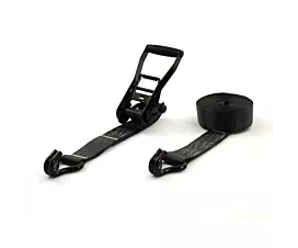 All Custom Tie-Down Straps  Tie-Down Strap - 5T - 50mm - 2-part - Ratchet - Black + Custom label