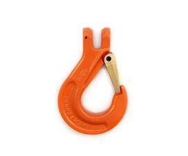 Lifting hooks G10 G10 clevis hook with a latch