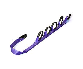 All Lifting Slings 1T - 50mm - Lifting sling - Wheel lifting claw - 6 loops - 1.70m - Purple