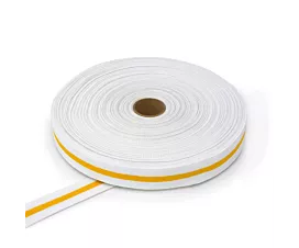 All Cotton Webbing Striped judo belt (50m in a roll)