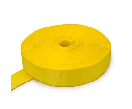 All Webbing Rolls - Polyester Polyester webbing - 75mm - 15,000kg - Yellow