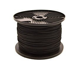 Bungee Cord - 10mm Elastic cord - 10mm - 80m - Black – Premium