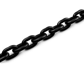 Black Chains by the Meter Black chain 10mm - 4,000kg - G10
