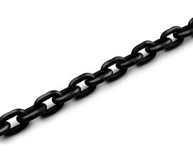 Chains per Meter Black chain 8mm - 2,500kg - G10