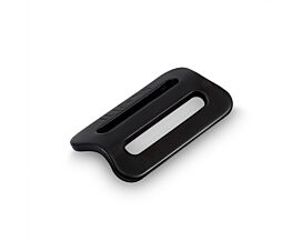 All Other Hardware Sliding buckle - Curved - 50mm – Black
