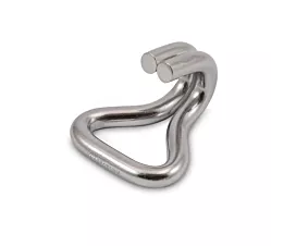 All Stainless Steel Hardware Double J-hook - 50mm - Stainless steel - SUS304 - Premium