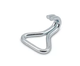Standard Hooks Double J-hook - 50mm - Silver zinc plated - Ultra light