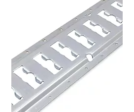 E-Track Rails & Accessories E-Track rail - 1.5m - Galvanized steel - Standard