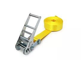 All Tie-Down Straps 75mm Tie-Down Strap - 10T - 75mm - 1-part - Ratchet - Yellow - Custom label