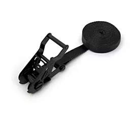 All Tie-Down Straps 25mm 1.2T - 25mm - 1-part - Ratchet - Black + Custom label