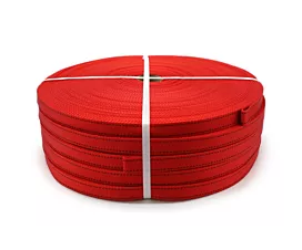 All Webbing Rolls - Polyester Polyester webbing - 25mm - 1,200kg - 500m roll - Red - Colorfast