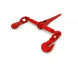 Ratchet Load Binders, G8 Ratchet chain load binder with hooks and safety pins - 10mm - G8