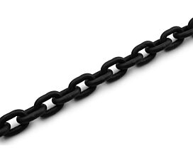 All Steel Wire Ropes & Chains Black chain 8mm - 2000kg - G8 - Standard