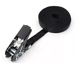 All Tie-Down Straps 25mm Tie-down - 150kg - 20mm - 1-part - Mini ratchet - Black All Tie-Down Straps 25mm Tie-down - 150kg - 20mm - 1-part - Mini ratchet - Black