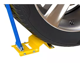 E-Track Rails & Accessories Wheel chock with E-track slots