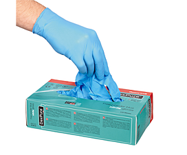 All Gloves Honeywell -  Disposable - Nitril - Powder-free - Blue - 50 pcs/box