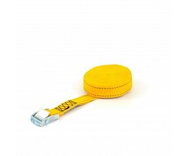 Promos 250kg - 25mm - 1-piece - 3m - Clamp buckle - Yellow - PP - 20 pcs. - Stock clearance!