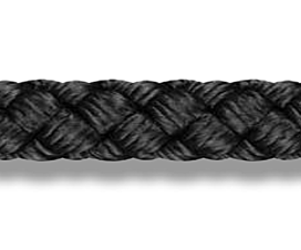 All Ropes Liros Rope - Poly Black - 8mm - 900kg - Black